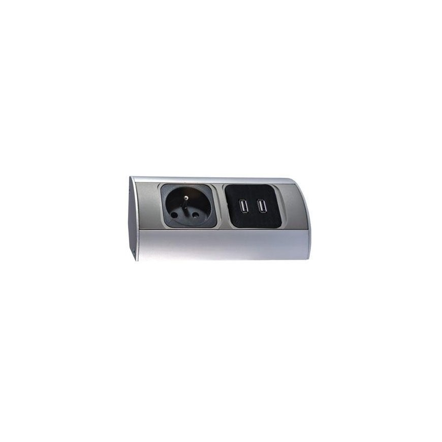 Orno Disposable furniture cover with/without 16A + 2 xUSB IP20 aluminum foil/OR-AE-1310