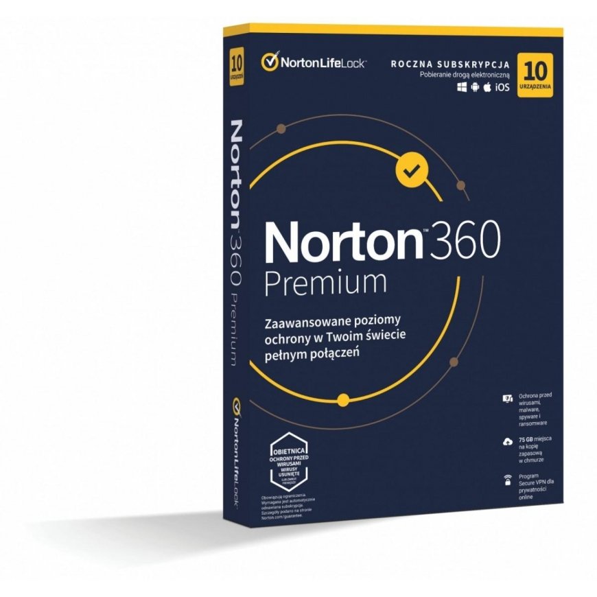Symantec NortonLifeLock Norton 360 Premium 1 metų(s)