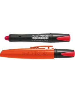 Pica VISOR permanent Marker, red / SB