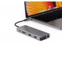 RoGer MST Dock Station 12in1 Lite Док станция для портативного компьютера USB-C на 2x HDMI / 4x USB3.0 / SD/TF / VGA / LAN RoGer MST Dock Station 12in1 Lite Док станция для портативного компьютера USB-C на 2x HDMI / 4x USB3.0 / SD/TF / VGA / LAN