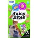 INABA Juicy Bites Homestyle buljons un Calamari - kaķu gardumi - 3x11,3 g INABA Juicy Bites Homestyle buljons un Calamari - kaķu gardumi - 3x11,3 g