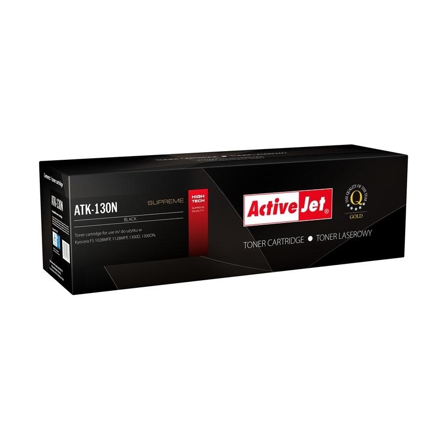 Activejet ATK-130N toner (replacement for Kyocera TK-130 Supreme 7200 pages black) – 2
