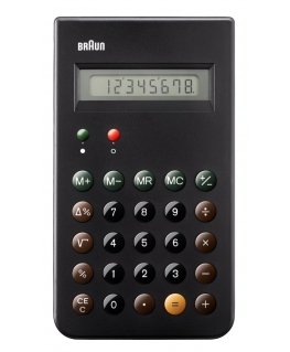Braun BNE001BK kalkulators Kabata Pamata kalkulators Melns