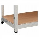Topeshop REGAŁ G9040 plaukts dārza instrumentu glabāšanai Brīvi stāvošs Cinkota tērauda, MDF Topeshop REGAŁ G9040 plaukts dārza instrumentu glabāšanai Brīvi stāvošs Cinkota tērauda, MDF