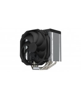 SilentiumPC Fortis 5 Procesors Gaisa dzesētājs 14 cm Melns, Pelēks, Tērauds