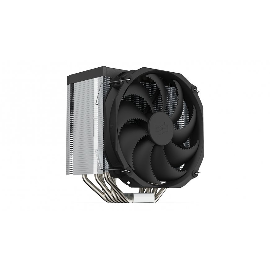 SilentiumPC Fortis 5 Процессор Air cooler 14 cm Черный, Серый, Стальной – 3