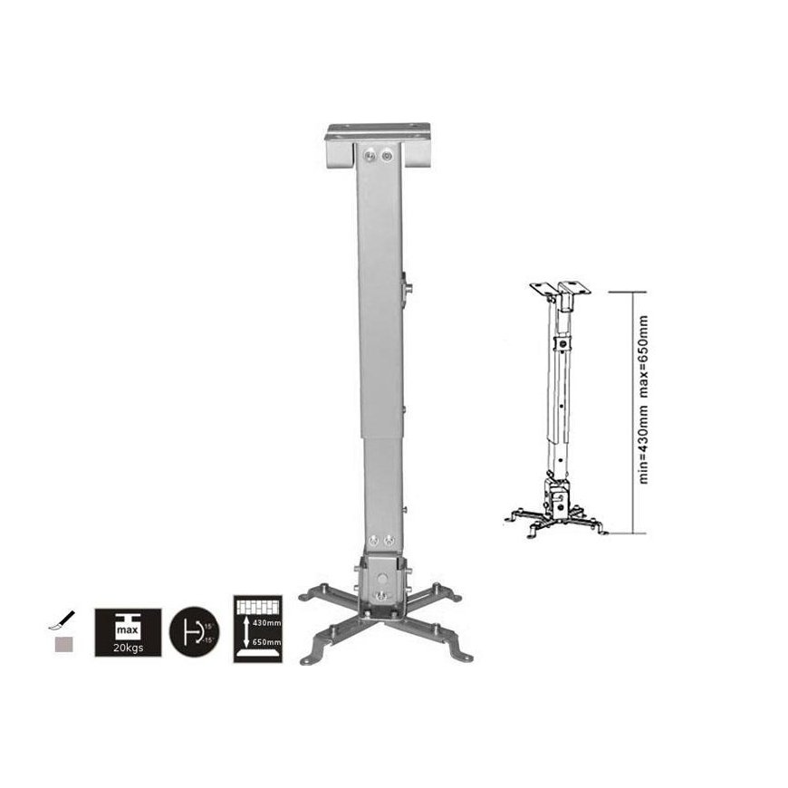 MACLEAN MC-581 Maclean MC-581 Universal Ceiling Projector Screen Mount Handle Bracket – 2