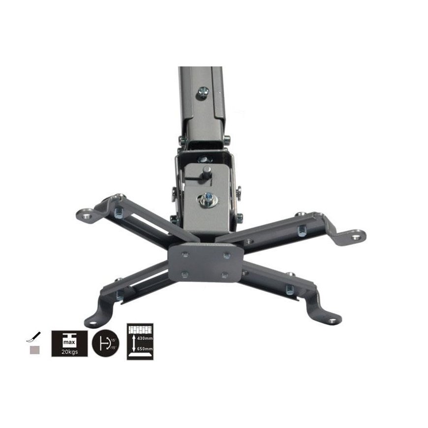 MACLEAN MC-581 Maclean MC-581 Universal Ceiling Projektoriaus ekranas Mount Handle Bracket – 4