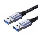 USB3.0 cable Male USB-A to Male USB-A UGREEN 2A, 0.5m (black) USB3.0 cable Male USB-A to Male USB-A UGREEN 2A, 0.5m (black)