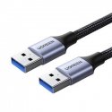 USB3.0 cable Male USB-A to Male USB-A UGREEN 2A, 0.5m (black) USB3.0 cable Male USB-A to Male USB-A UGREEN 2A, 0.5m (black)