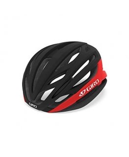 Giro Road Bike Helmet Syntax Matte Black Bright Red M (55-59cm)