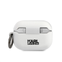 Karl Lagerfeld Apsauginis dėklas KLACAPSILCHWH silikoninis Choupette, skirtas AirPods Pro baltas Karl Lagerfeld Apsauginis dėklas KLACAPSILCHWH silikoninis Choupette, skirtas AirPods Pro baltas