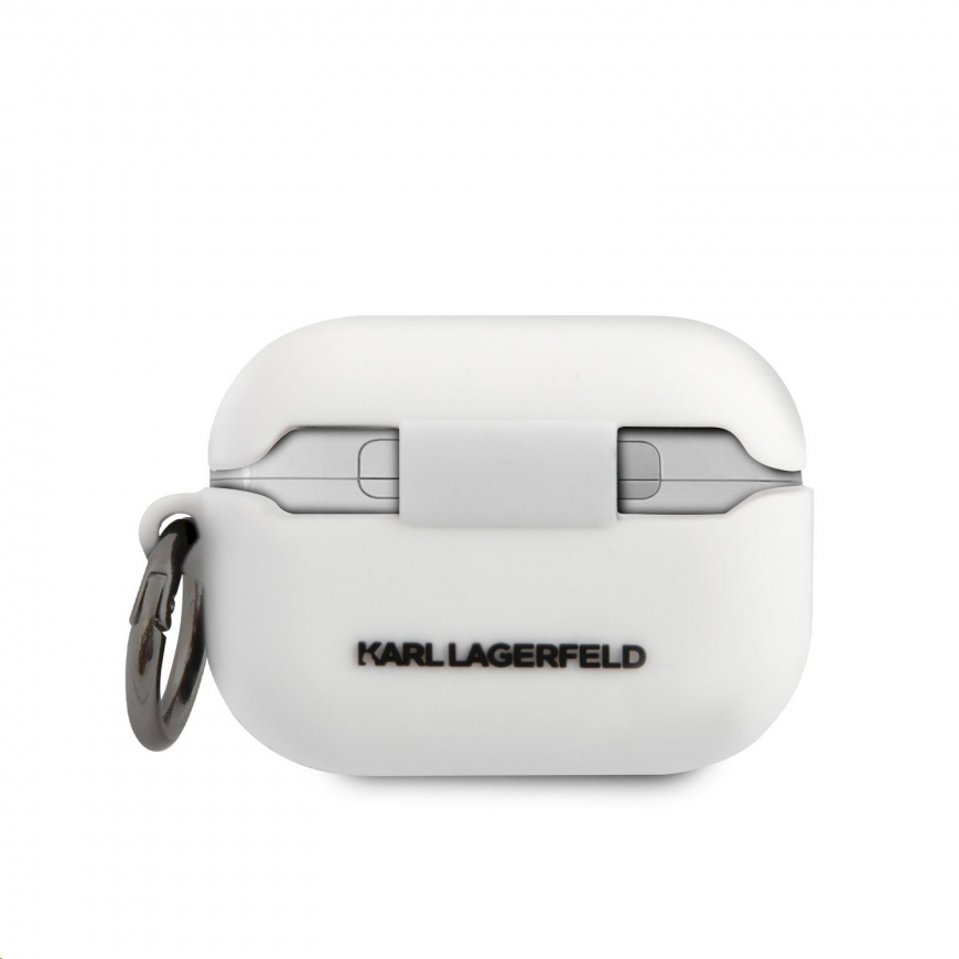 Karl Lagerfeld Protective Case KLACAPSILCHWH Silicone Choupette for AirPods Pro White – 4