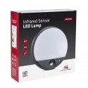 Ceiling light Maclean ceiling lamp Maclean MCE291 GR LED lamp with infrared motion sensor 1100lm 15W IP54 gray Ceiling light Maclean ceiling lamp Maclean MCE291 GR LED lamp with infrared motion sensor 1100lm 15W IP54 gray