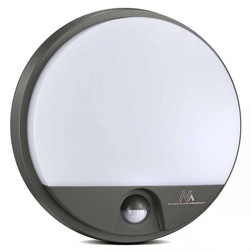 Ceiling light Maclean ceiling lamp Maclean MCE291 GR LED lamp with infrared motion sensor 1100lm 15W IP54 gray – 5