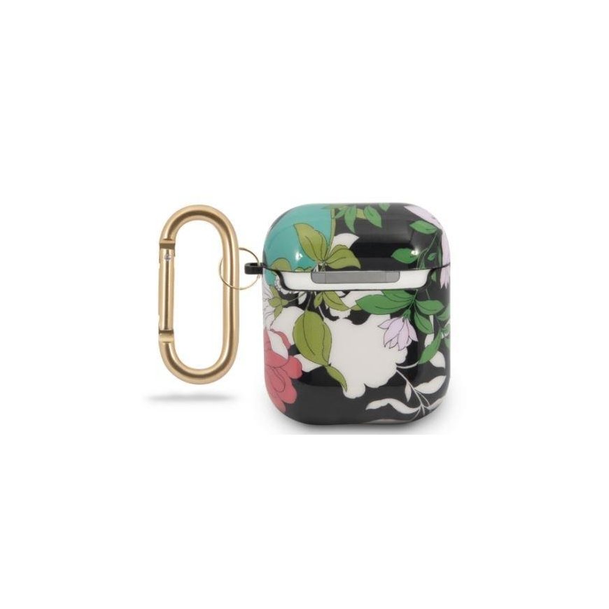 Case Guess Guess guess GUACA2TPUBKFL01 AirPods cover green/green N.1 flower picking universal – 2