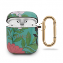 Dėklas Guess Spėti spėti GUACA2TPUBKFL01 AirPods dangtis žalias/žalia N.1 gėlių rinkimo universalus Dėklas Guess Spėti spėti GUACA2TPUBKFL01 AirPods dangtis žalias/žalia N.1 gėlių rinkimo universalus