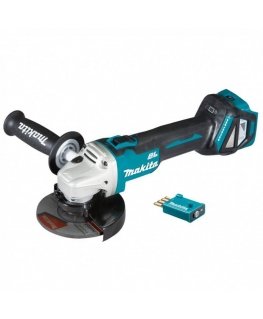 Makita DGA512ZU Cordless angle grinder, speed control 3000-8500min-1, 18V, ø125mm, AWS, Without batteries and charger!