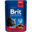 BRIT Premium Cat Beef Stew&Peas - mitrā kaķu barība - 100g BRIT Premium Cat Beef Stew&Peas - mitrā kaķu barība - 100g