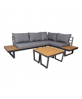 Garden furniture set MALTA modular sofa, 2 tables