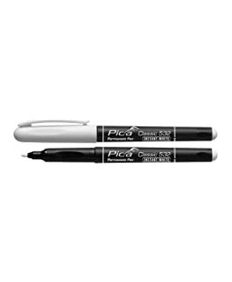 Pica Permanentmarker INSTANT white, Rundspitze 1-2mm