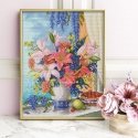 Beldizart Deimantų tapybos rinkinys Lilac Bouquet 40х50 cm AZ-1648 Beldizart Deimantų tapybos rinkinys Lilac Bouquet 40х50 cm AZ-1648