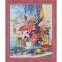 Beldizart Diamond painting set Lilac Bouquet 40х50 cm AZ-1648 Beldizart Diamond painting set Lilac Bouquet 40х50 cm AZ-1648