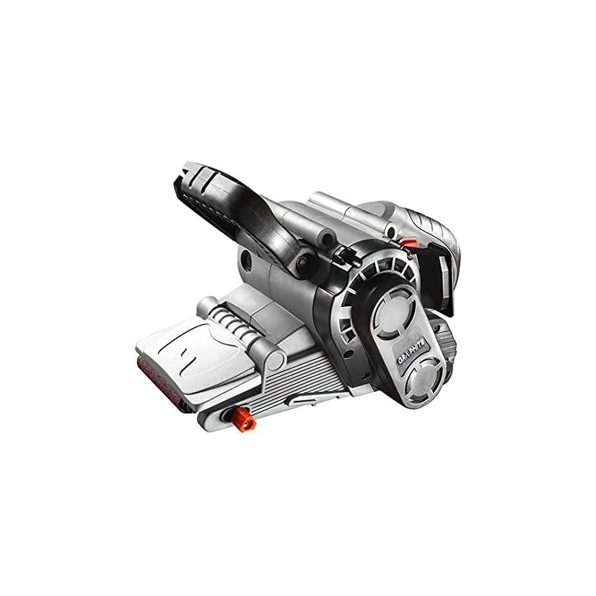 GRAPHITE 800W juostinis šlifuoklis, 75 x 457 mm begalinis juostas – 4
