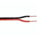 Cabletech Laidas kolonėlėms 2x0.2mm² juodas/raudonas (varinis) Cabletech Laidas kolonėlėms 2x0.2mm² juodas/raudonas (varinis)