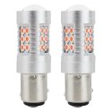 Amio Canbus 3030 24smd 1157 bay15d p21 / 5w led bulbs red 12v / 24v Amio Canbus 3030 24smd 1157 bay15d p21 / 5w led bulbs red 12v / 24v