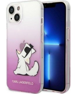 Karl Lagerfeld Karl Lagerfeld KLHCP14MCFNRCPI iPhone 14 Plus 6.7" Hard Case Pink / Pink Choupette Fun