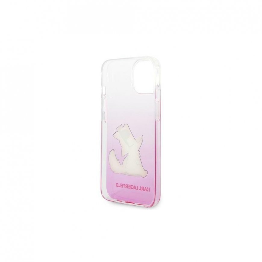 Karl Lagerfeld Karl Lagerfeld KLHCP14MCFNRCPI iPhone 14 Plus 6.7" Hard Case Pink / Pink Choupette Fun – 4