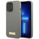 Guess GUHMP13XSPLG iPhone 13 Pro Max 6.7" Grey/Grey Hard Case Silicone Logo MagSafe