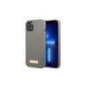 Guess GUHMP13XSPLG iPhone 13 Pro Max 6.7" Grey/Grey Hard Case Silicone Logo MagSafe