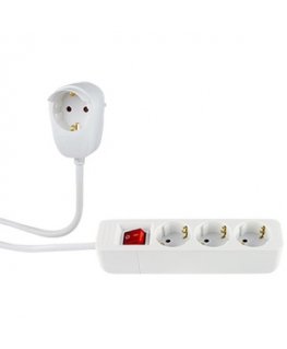 REV 0012395114 power extension 5 m 4 AC outlet(s) Indoor White