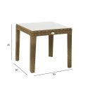 Abilaud WICKER 50x50xH45cm, beeþ Abilaud WICKER 50x50xH45cm, beeþ