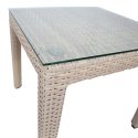 Sânu galdiòð WICKER 50x50xH45cm, bçðs Sânu galdiòð WICKER 50x50xH45cm, bçðs