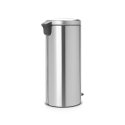 Brabantia Pedal Bin newIcon Pyöreä Harjattu teräs