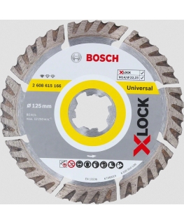 Bosch 2 608 615 166 kampinio šlifuoklio priedas Pjovimo diskas