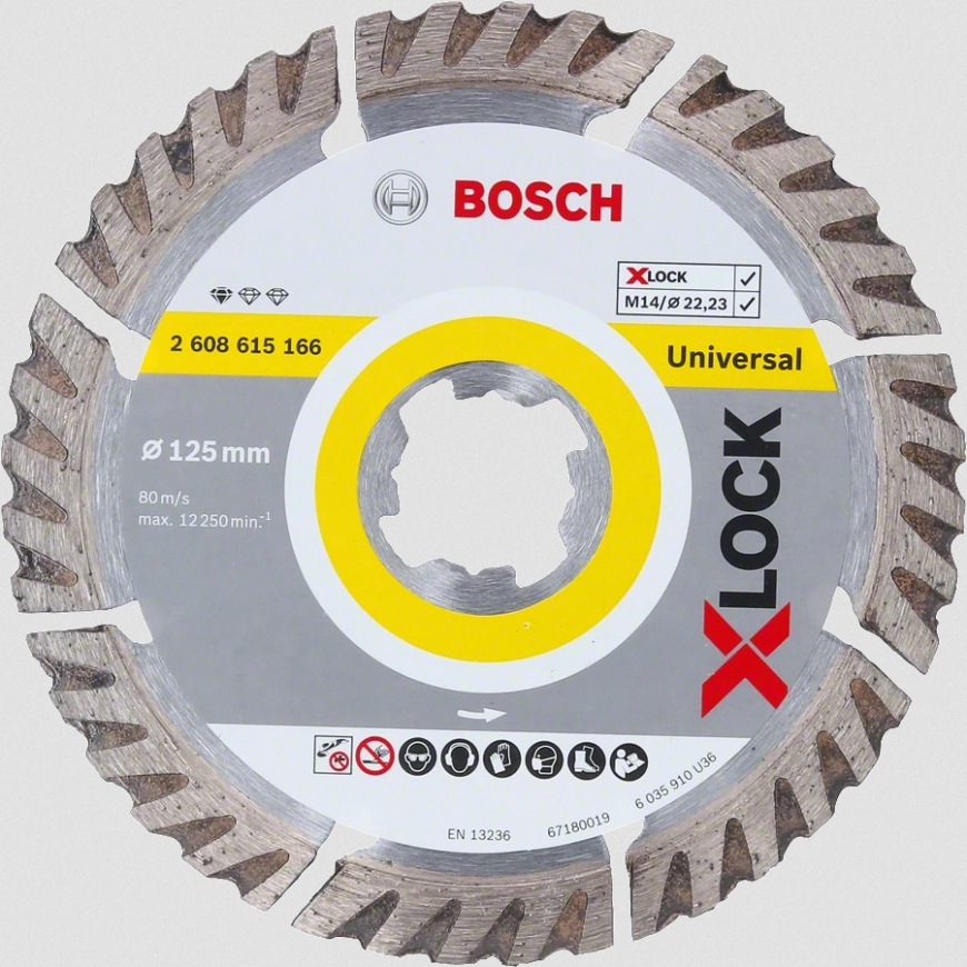 Bosch 2 608 615 166 kulmahiomakonetarvike levyleikkuri