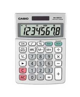 Casio MS-88ECO calculator Desktop Display