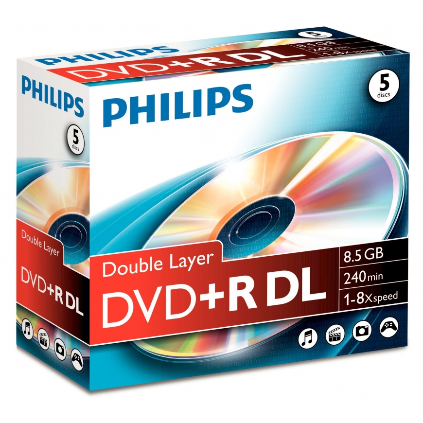 Philips DR8S8J05C/00 kompaktdisks DVD 8,5