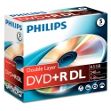 Philips DR8S8J05C/00 tühi DVD 8,5 GB DVD+R DL Philips DR8S8J05C/00 tühi DVD 8,5 GB DVD+R DL