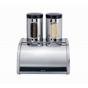 Brabantia 339585 емкость для хранения еды Прямоугольный Нержавеющая сталь