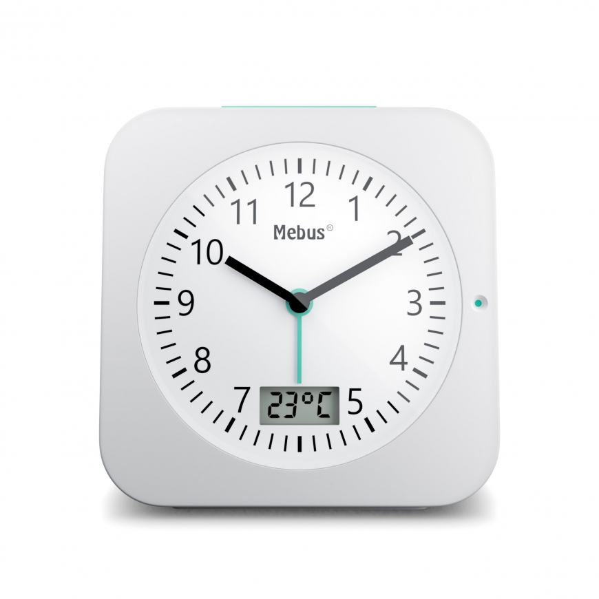 Mebus 25610 modinātājpulkstenis/taimeris Digitāls modinātājs Balts