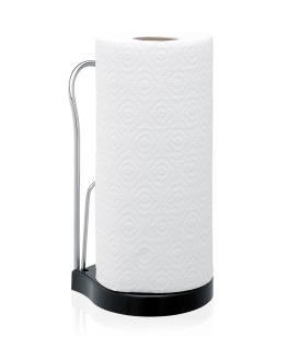 Brabantia 493546 держатель бумажных полотенец Пластик, Стальной Черный, Серебристый