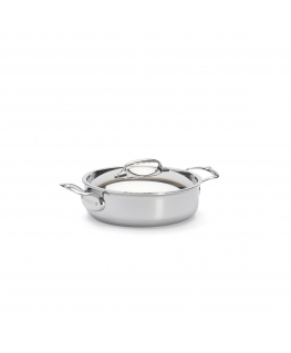 de Buyer Stainless steel sauté-pan with lid AFFINITY