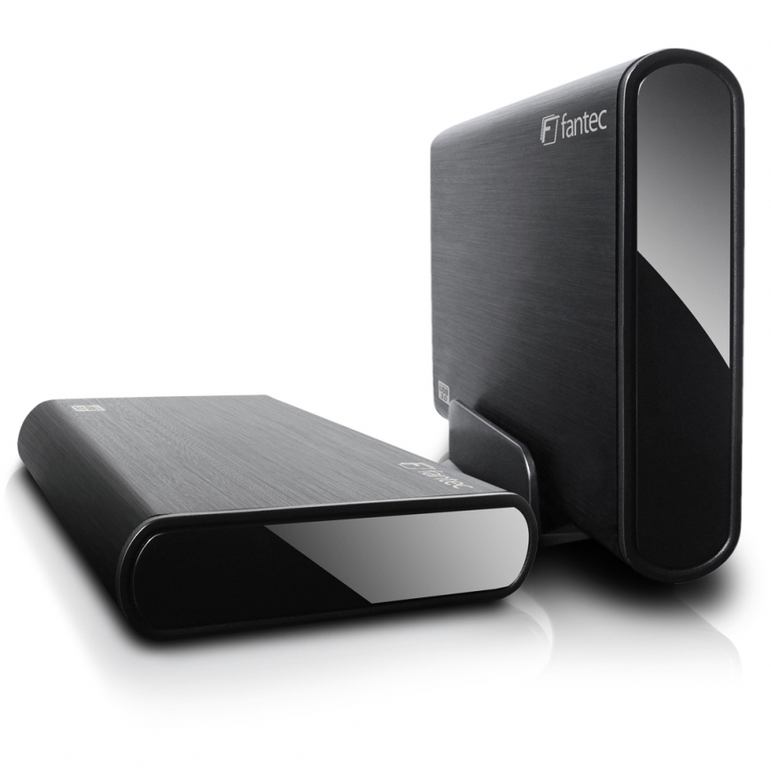 Fantec DB-ALU31 HDD korpuss Melns 3