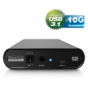 Fantec DB-ALU31 HDD korpuss Melns 3.5" Fantec DB-ALU31 HDD korpuss Melns 3.5"