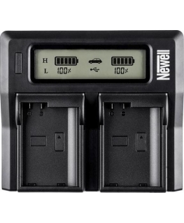 Newell Camera Charger Newell DC-LCD dual channel charger for LP-E6 batteries
